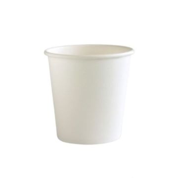 Solo 4 Oz White Paper Hot Cups Fortuna Enterprises