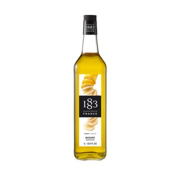 1883 Banana Syrup (1L) - Glass Bottle