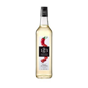 1883 Spicy Cayenne Syrup (1L) - Glass Bottle