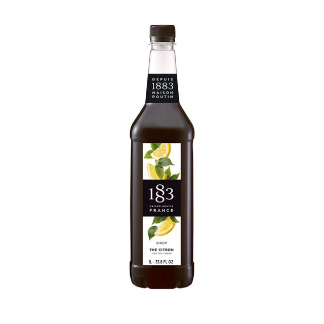 1883 Lemon Iced Tea Syrup (1L) - Plastic Bottle