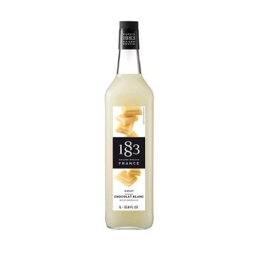 1883 White Chocolate Syrup (1L) - Plastic Bottle