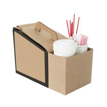 Beverage On The Move Condiment Caddy Carrier - 100 Count