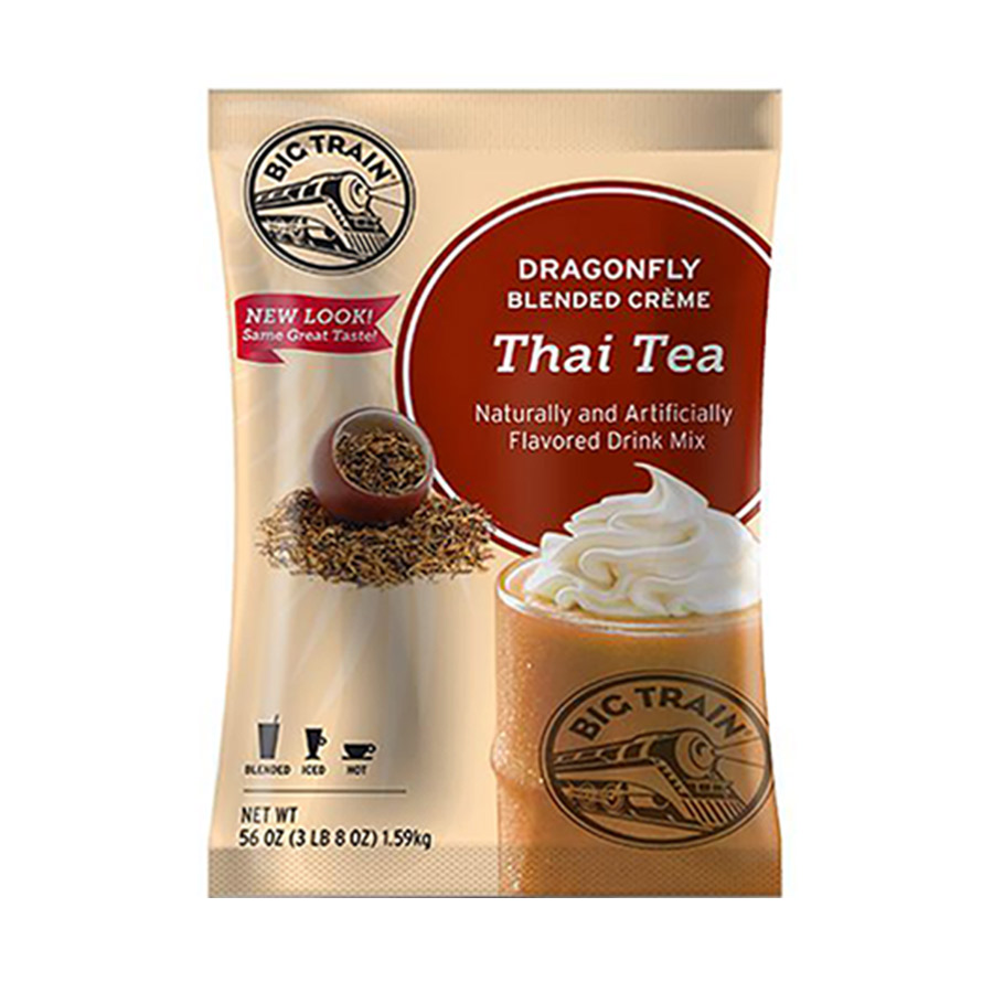 Big Train Dragonfly Thai Tea Coffee Free Creme Frappe Mix | Fortuna ...