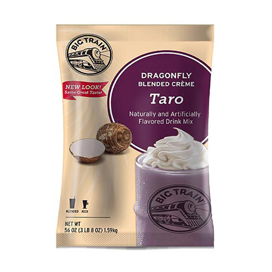 Big Train Dragonfly Taro Coffee Free Creme Frappe Mix | Fortuna