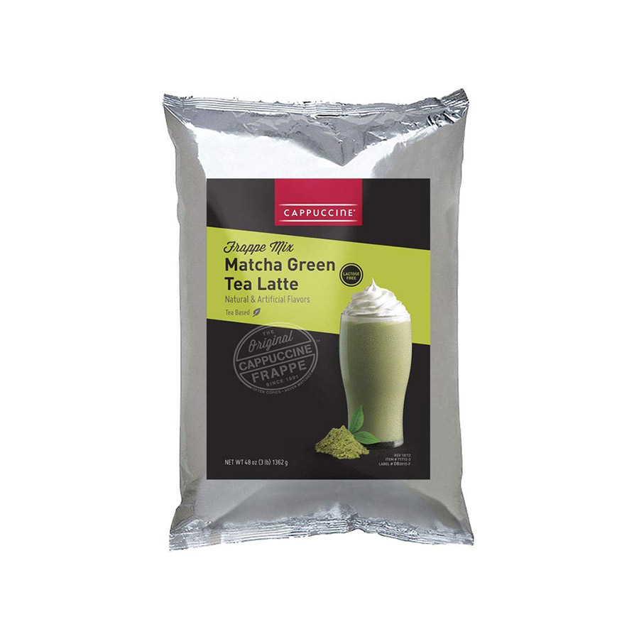 Cappuccine Matcha Green Tea Frappe Mix Fortuna Enterprises