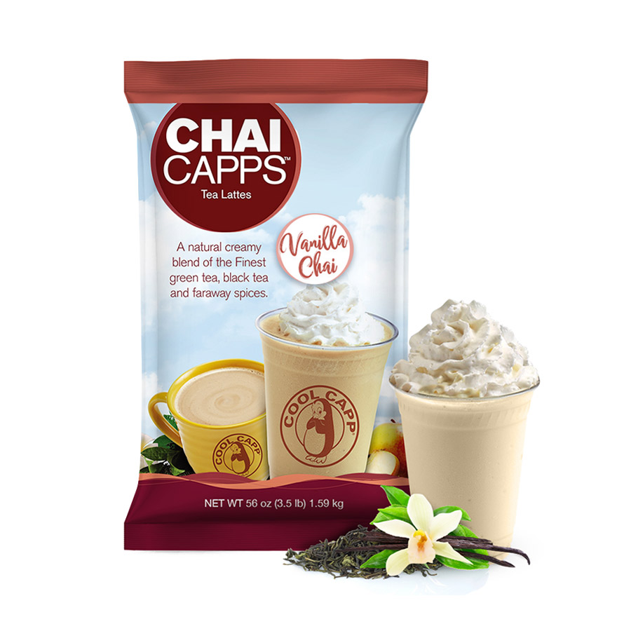 Cool Capp Vanilla Chai Latte Mix Fortuna Enterprises