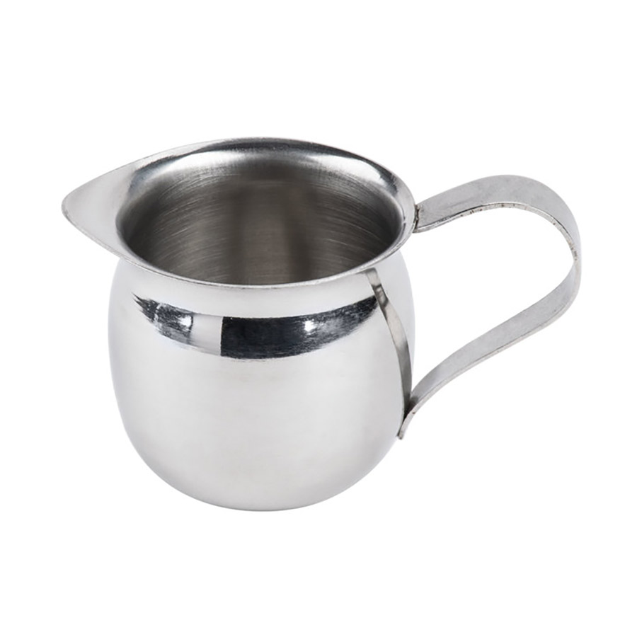 3 oz. Stainless Steel Bell Creamer Fortuna Enterprises