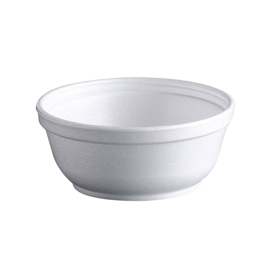 Dart 8 oz. White Styrofoam Bowl