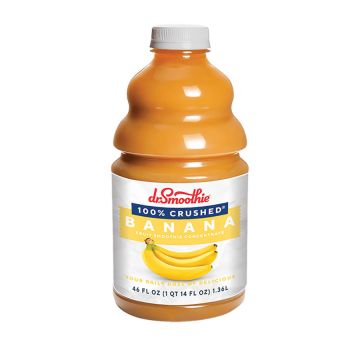 Dr. Smoothie Banana - 100% Crushed Mix - 46 oz.