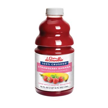 Dr. Smoothie Strawberry Banana - 100% Crushed Mix - 46 oz.