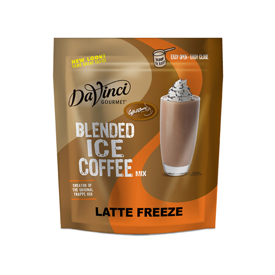 DaVinci Gourmet Latte Freeze Coffee Frappe Mix Fortuna Enterprises
