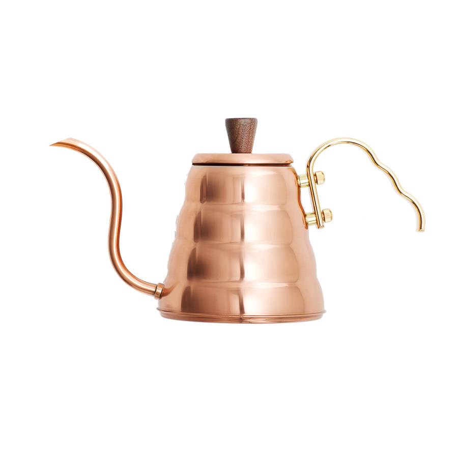 Hario 0 9 Liter V60 Buono Copper Goseneck Kettle Fortuna Enterprises Hario 0 9 Liter V60 Buono Copper Goseneck Kettle Fortuna Enterprises