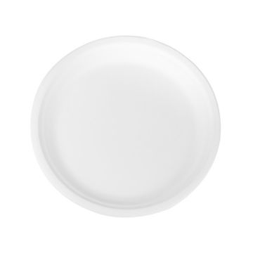 Karat Earth 10" Eco-Friendly PFAS Free Bagasse Plate - 500 Count