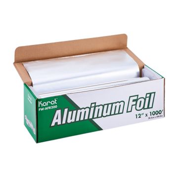 Karat 12" x 1000' Standard Aluminum Foil Roll