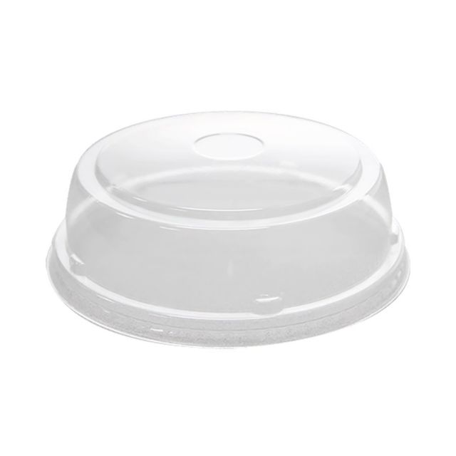 Karat PET Plastic Straight Dome Lids For 24-32 oz. Hot/Cold Paper Food Container - 600 Count