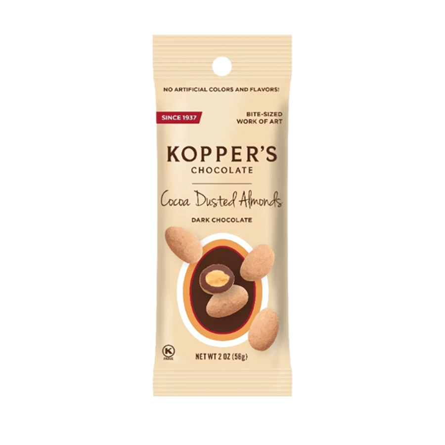 Koppers Cocoa Dusted Almonds Fortuna Enterprises