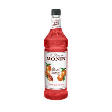 Monin Blood Orange Syrup (1L) - Plastic Bottle
