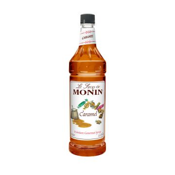 Monin Caramel Syrup (1L) - Plastic Bottle