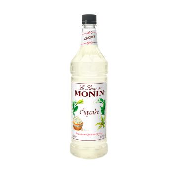 Monin Cupcake Syrup (1L) - Plastic Bottle