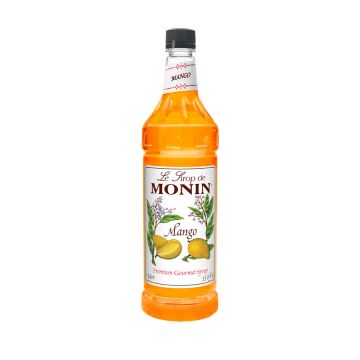 Monin Mango Syrup (1L) - Plastic Bottle