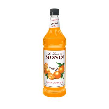 Monin Orange Syrup (1L) - Plastic Bottle