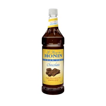 Monin Sugar Free Chocolate Syrup (1L) - Plastic Bottle