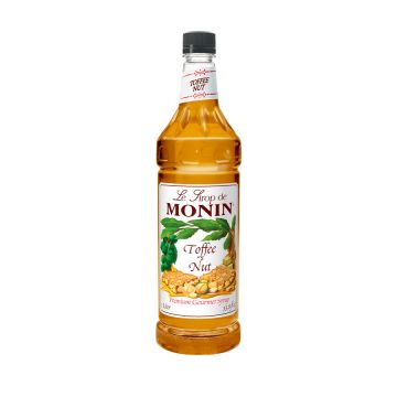 Monin Toffee Nut Syrup (1L) - Plastic Bottle