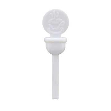 StixToGo White Beverage Lid Plugs - 400 Count Box