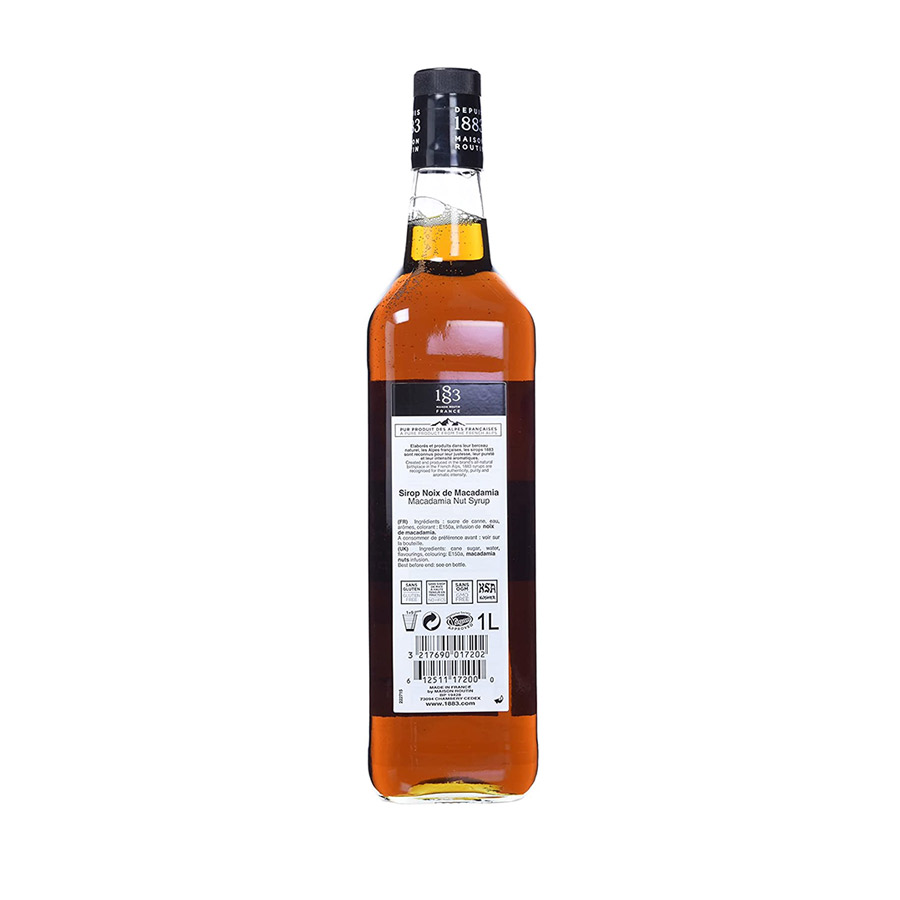 1883 Macadamia Nut Syrup | Fortuna Enterprises