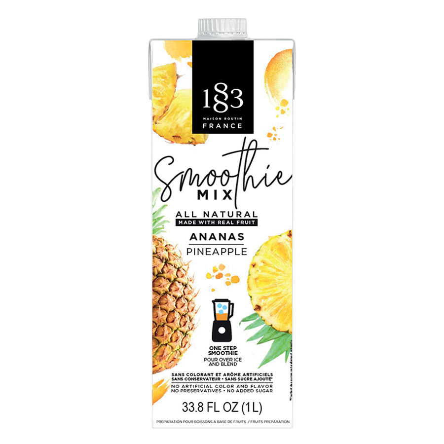 1883 Pineapple All-Natural Fruit Smoothie Mix | Fortuna Enterprises