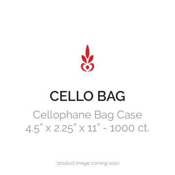 Cellophane 4.5" x 2.25" x 11" Bag - 1000 Count