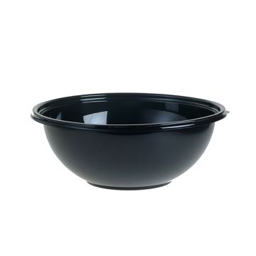 3 lb. Black Catering Bowl - 50 Count