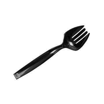 9" Black Catering Fork - 144 Count