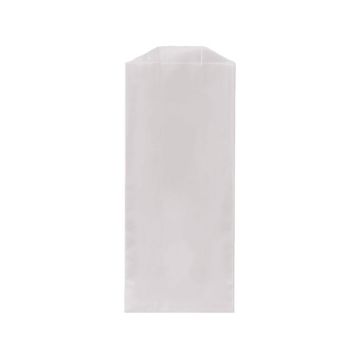 White 2 lb. Glassine Unprinted Pastry Bag - 6000 Count