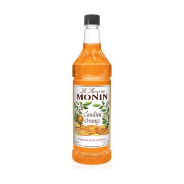 Monin Candied Orange Syrup (1L) - Plastic Bottle