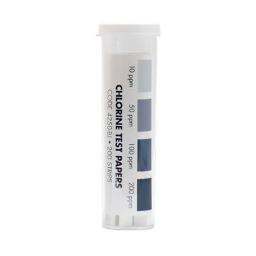 LaMotte Total Chlorine 10-200 ppm Test Strips - 200 count Vial