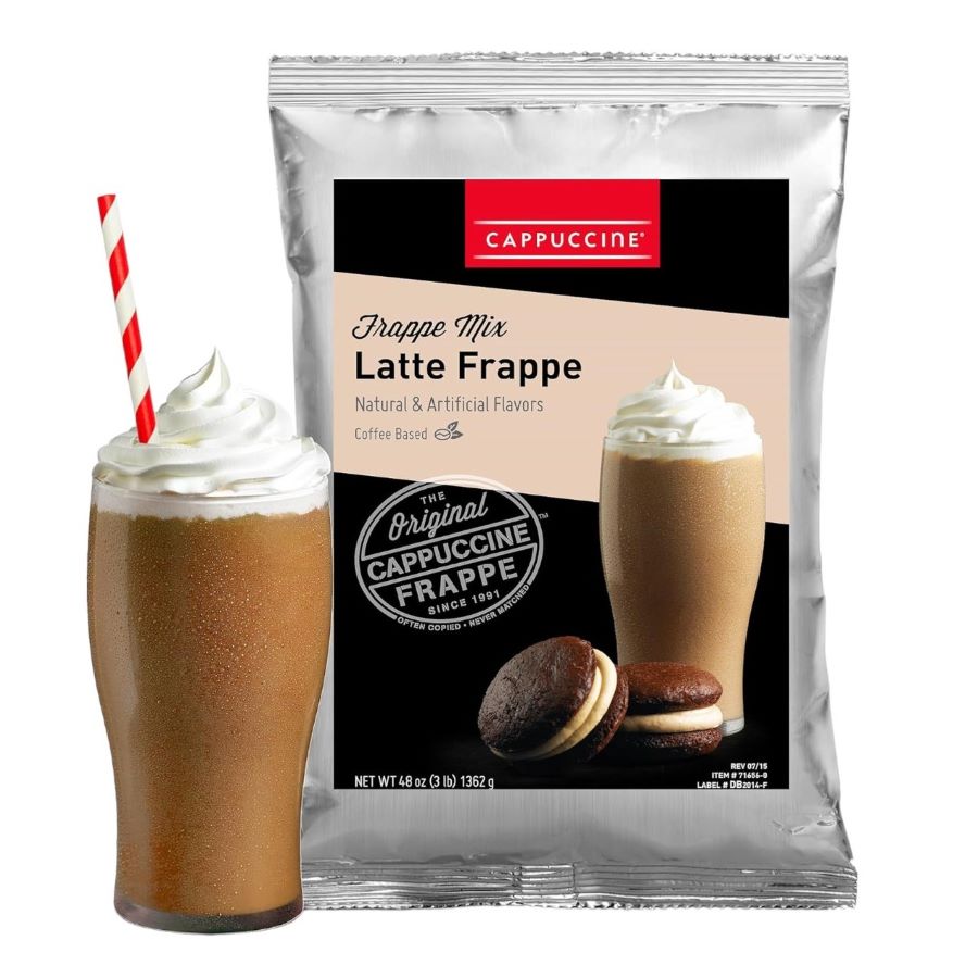 Cappuccine Latte Frappe Coffee Frappe Mix Fortuna Enterprises