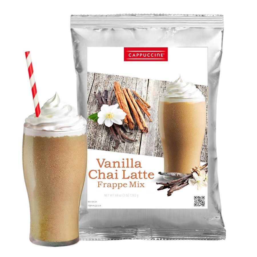 Cappuccine Vanilla Chai Latte Tea Frappe Mix Fortuna Enterprises