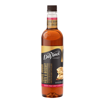 DaVinci Gourmet Classic Cookie Dough Syrup (750ml) - Plastic Bottle