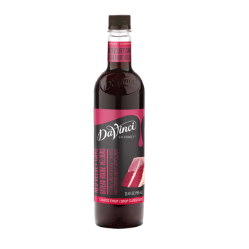 DaVinci Gourmet Classic Red Velvet Cake Syrup (750ml) - Plastic Bottle