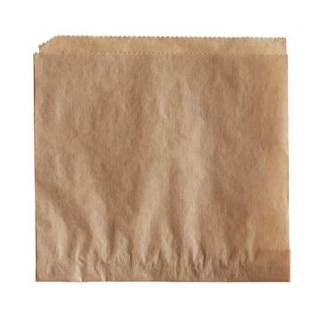 Kraft 7" x 6.75" Double Opening Sandwich/Pastry Bag - 2000 Count