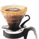 Hario V60 01 Glass Dripper With Black Handle