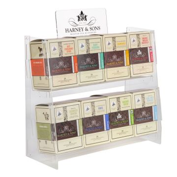 Harney & Sons 8-Slot Lucite Rack