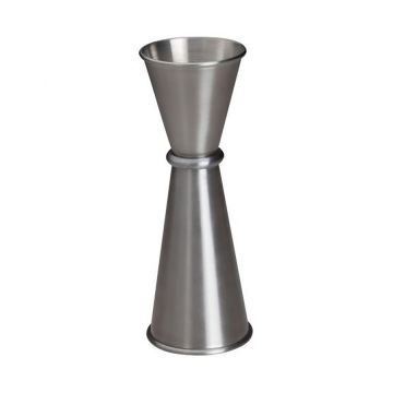 Winco Japanese Style Stainless Steel Jigger - 1 oz. & 2 oz.