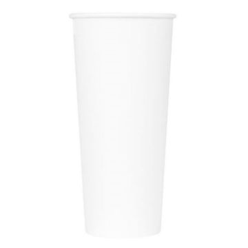 Unicup 24 oz. White Paper Hot Cups (90mm)