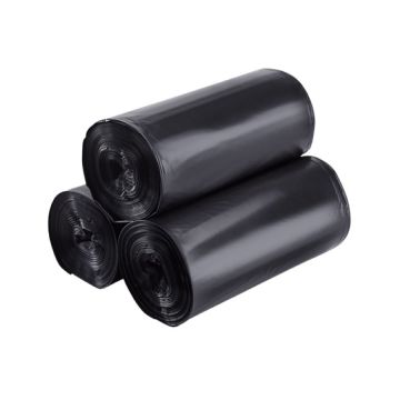 Karat 33" x 39" 33 Gal 1.2 Mil Black Heavy Duty Trash Can Liner - 100 Count