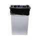 Karat 40" x 46" 40-45 Gal 1.5 Mil Black Trash Can Liner - 100 Count