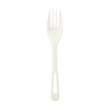 World Centric Compostable TPLA Eco-Friendly Fork - Natural