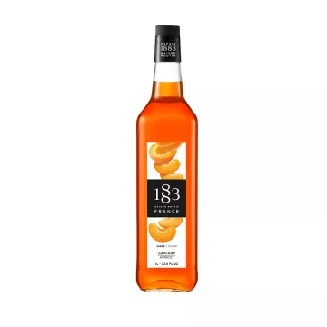 1883 Apricot Syrup (1L) - Glass Bottle