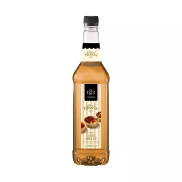 1883 French Pâtisserie Crème Brûlée Syrup (1L) - Plastic Bottle